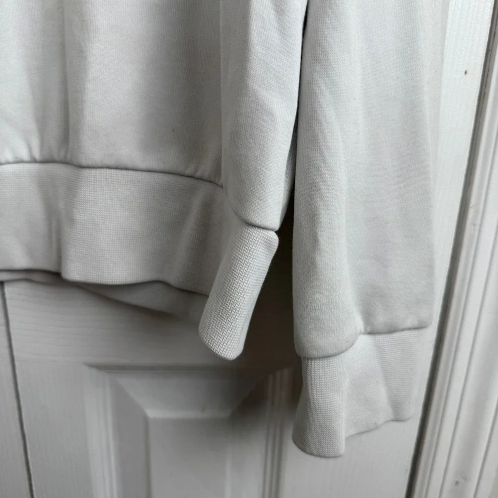 Polo Ralph Lauren White Crewneck Sweatshirt World Cup Alpine Racing Logo‎ Medium